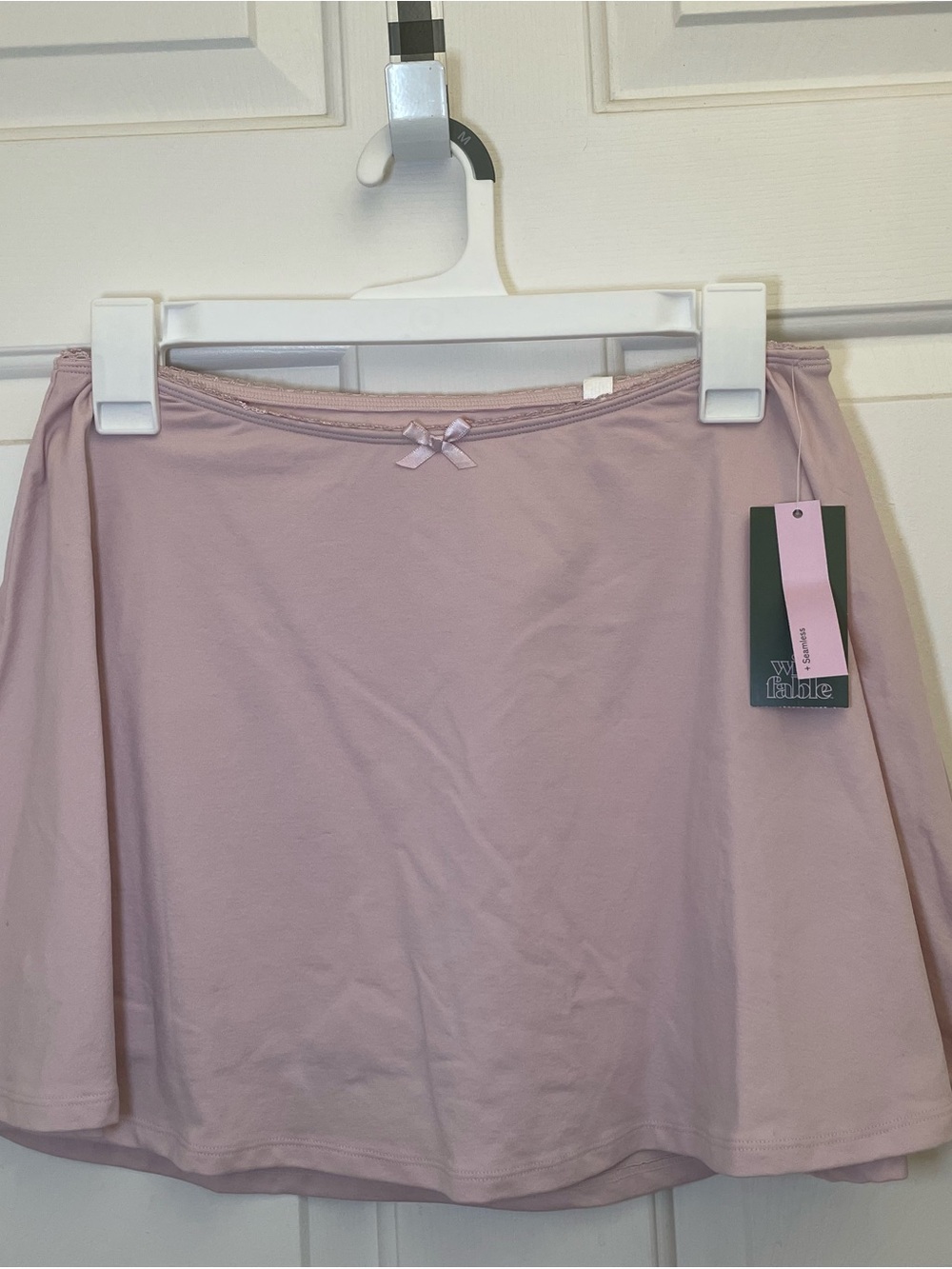 New Size Small Pink Seamless Skater Skort w/ Built-In Shorts Wild Fable
